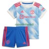 Maillot de Supporter Manchester United Extérieur 2021-22 Pour Enfant